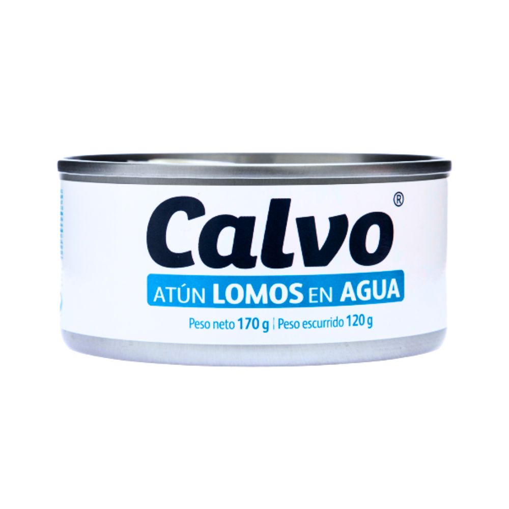 ATUN LOMO EN AGUA 170 GR CALVO