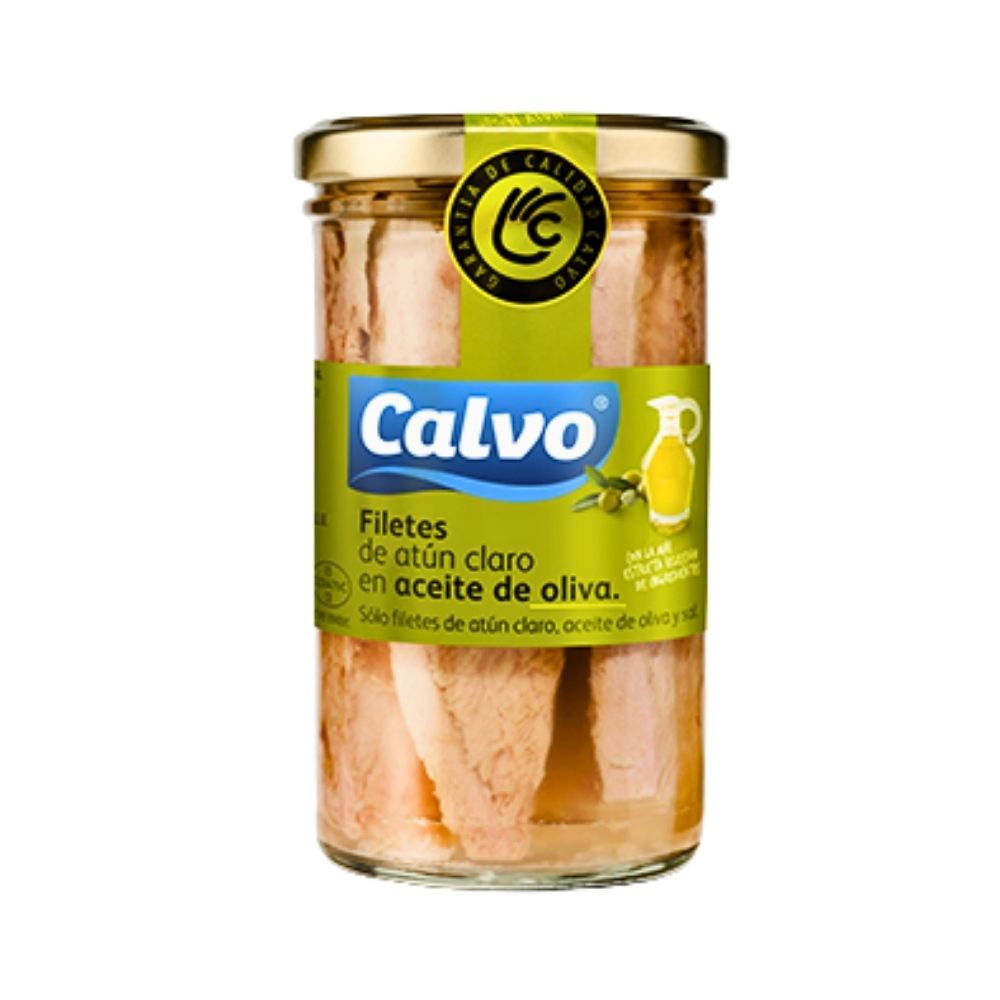 FILETE ATUN ACEITE OLIVA 180 GR CALVO