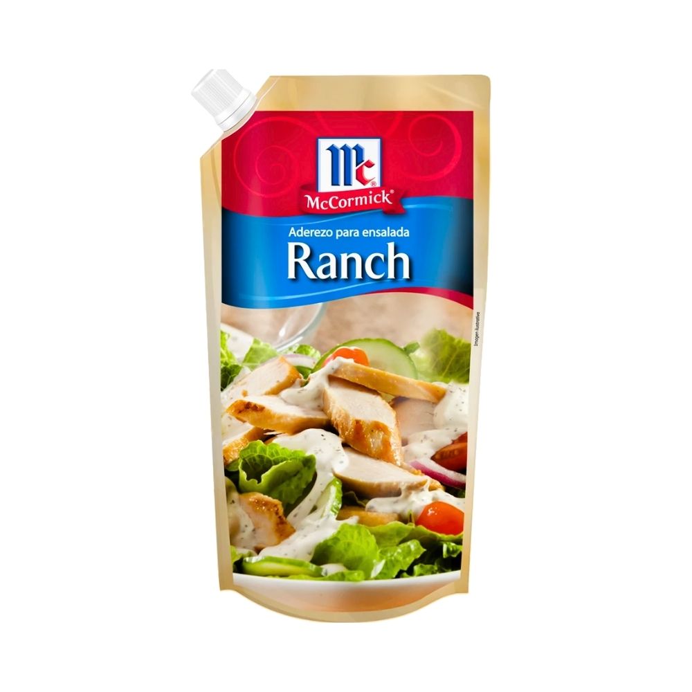 ADEREZO RANCH DOYPACK 180 ML MC CORMICK