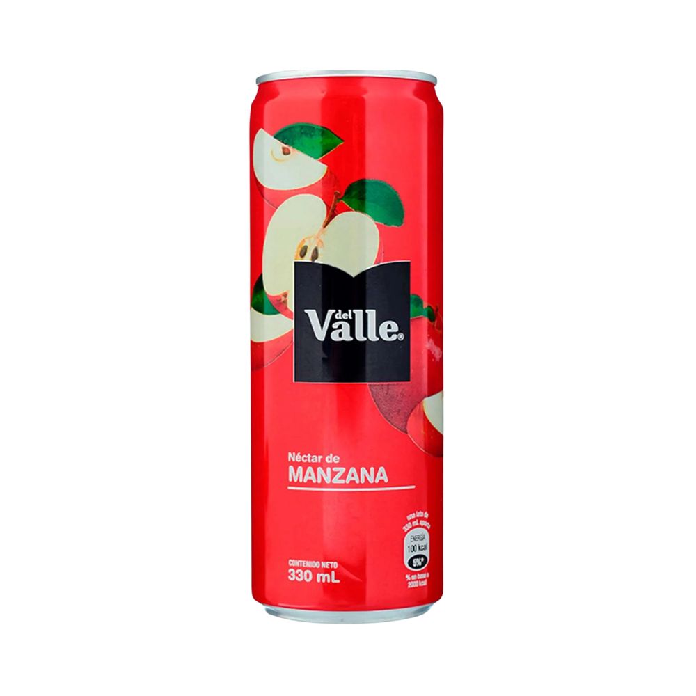 NECTAR DE MANZANA 330 ML DEL VALLE