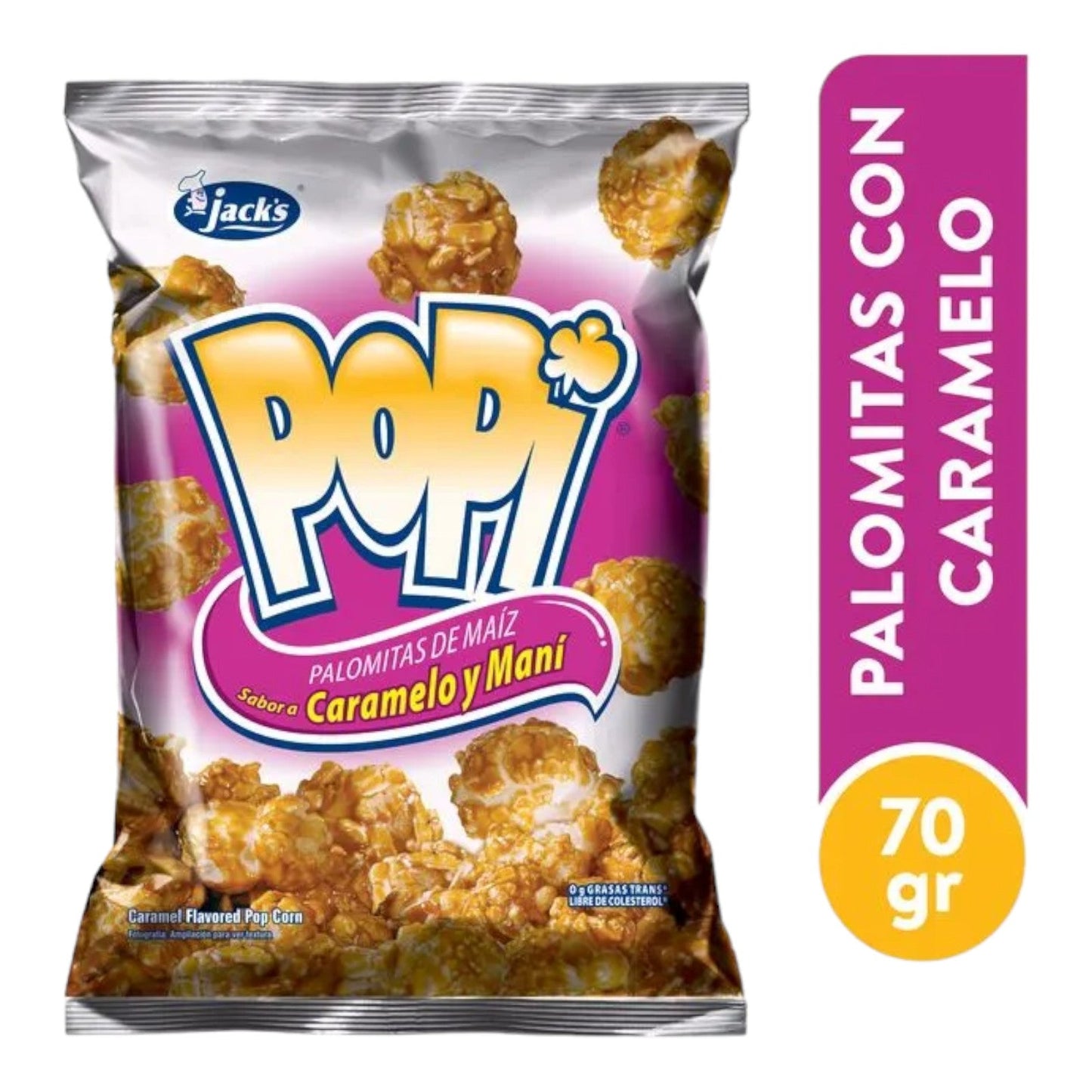 PALOMITAS DE MAIZ CON CARAMELO 70 GR JACK'S