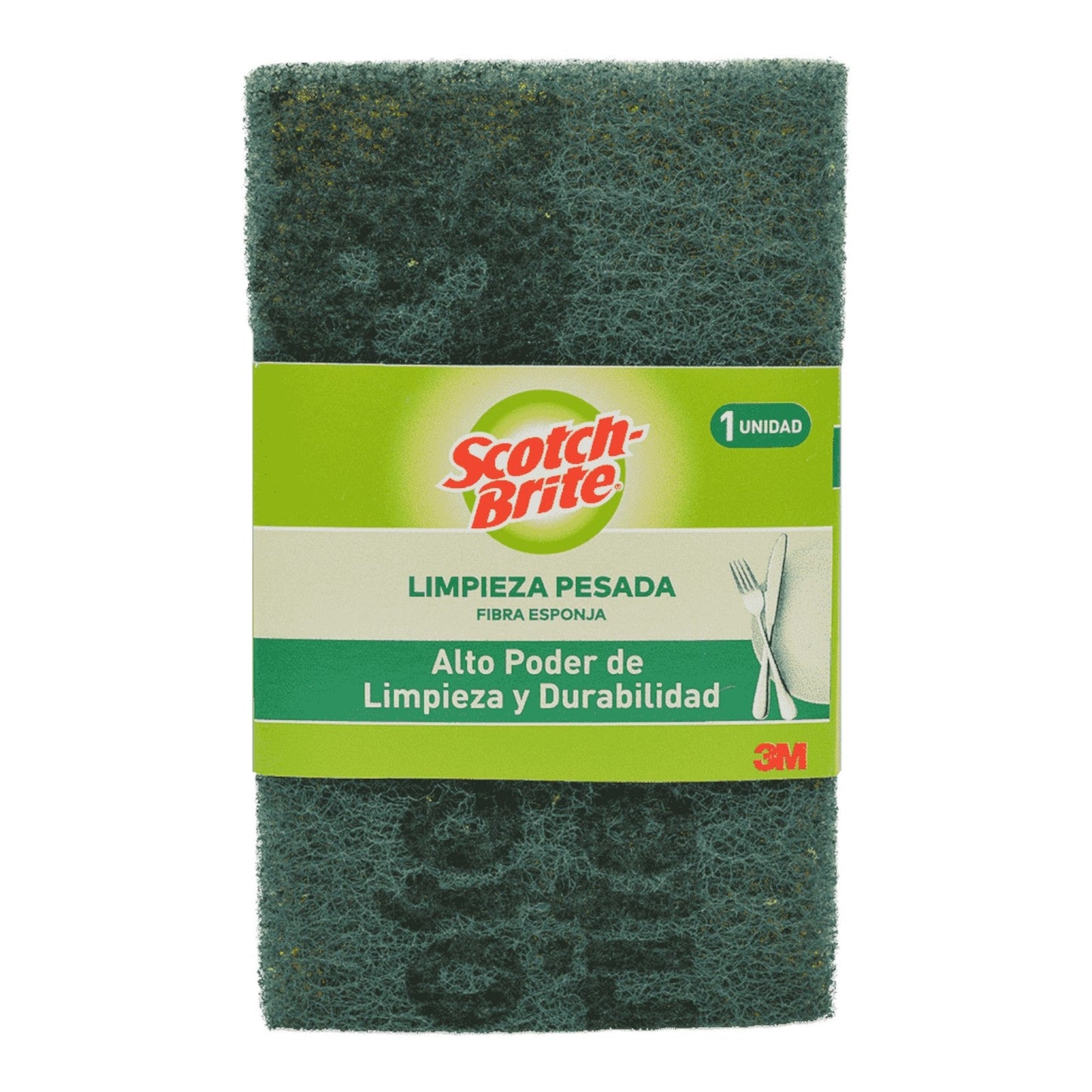 ESPONJA CON FIBRA PARA FREGAR 3M SCOTCH BRITE *3M*