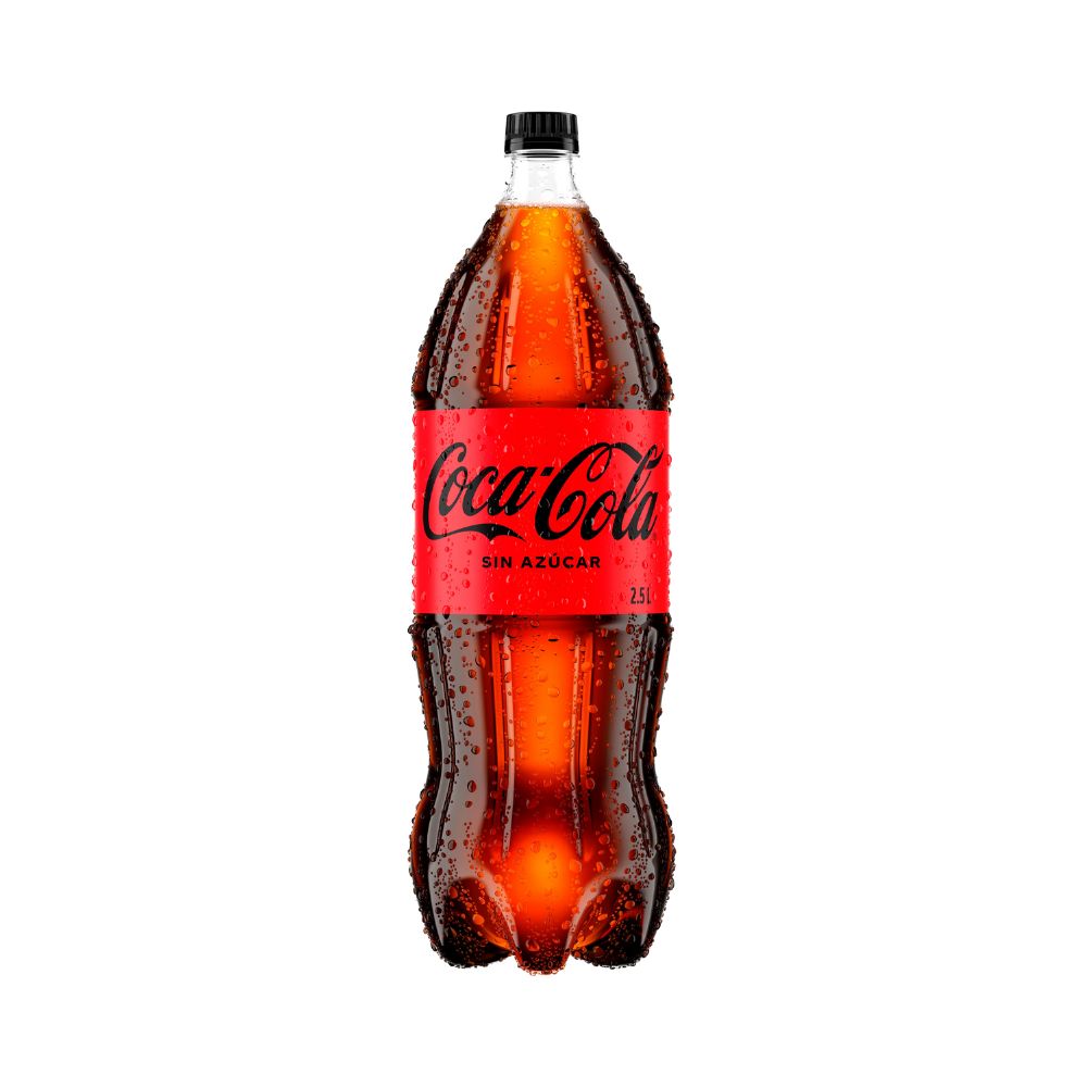 SODA COCA COLA SIN AZUCAR 2.5 LT COCA COLA