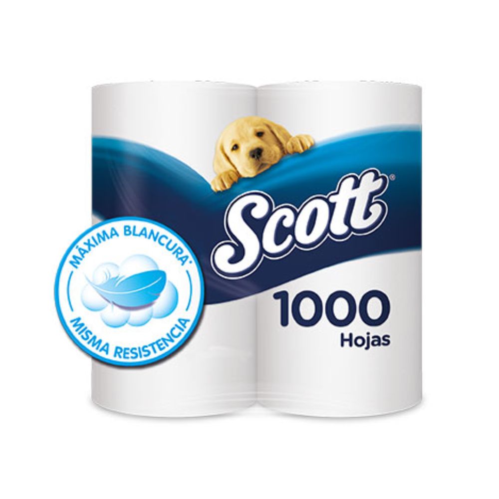 PAPEL HIG.1000HOJAS 4 ROLLOS