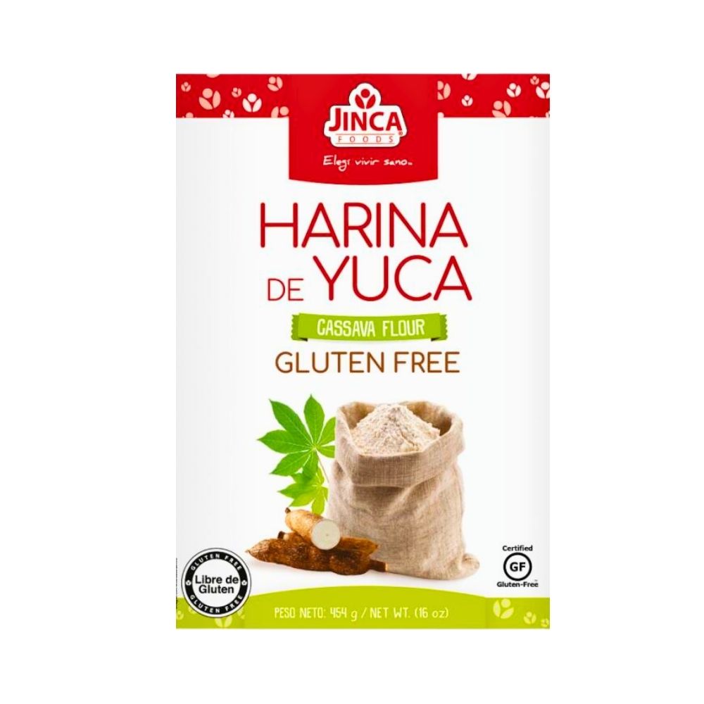 HARINA DE YUCA GLUTEN FREE 454 GR JINCA