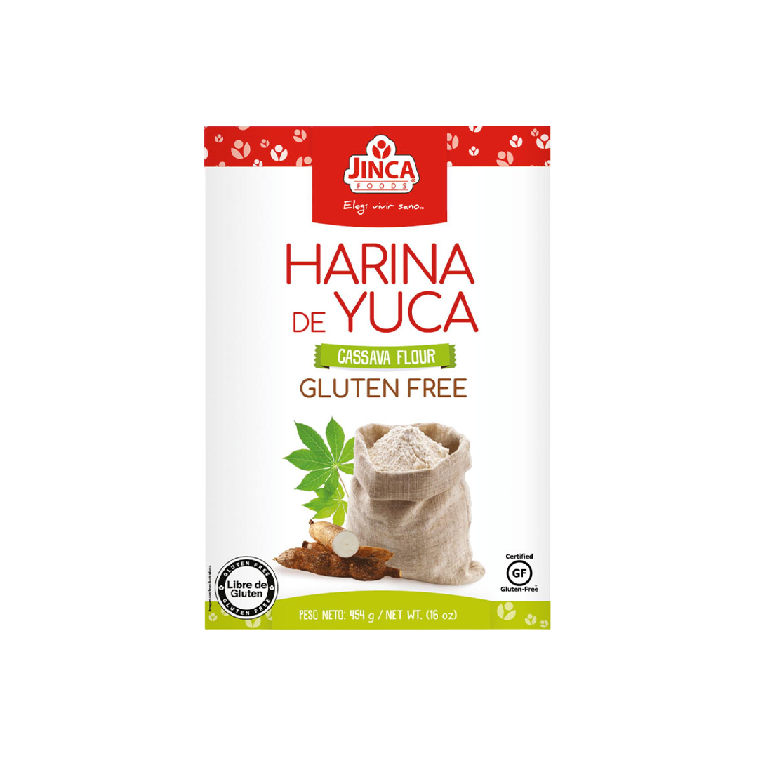 ALMIDON DE YUCA GLUTEN FREE 454gr - JINCA