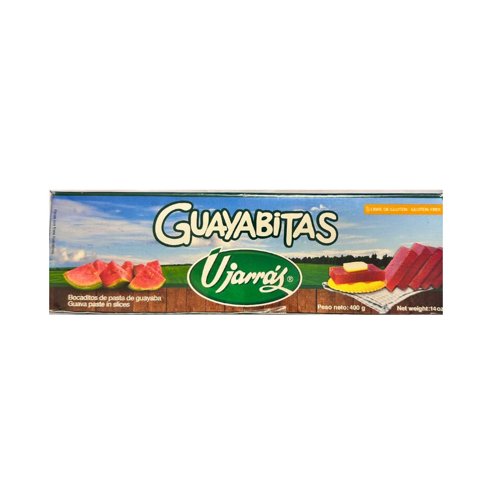 BOCADITOS PASTA GUAYABA 400 GR UJARRAS