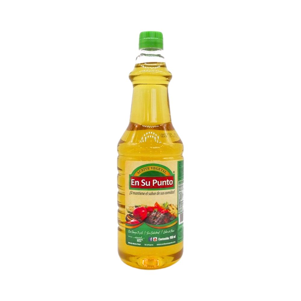 ACEITE VEGETAL 950ML EN SU PUNTO