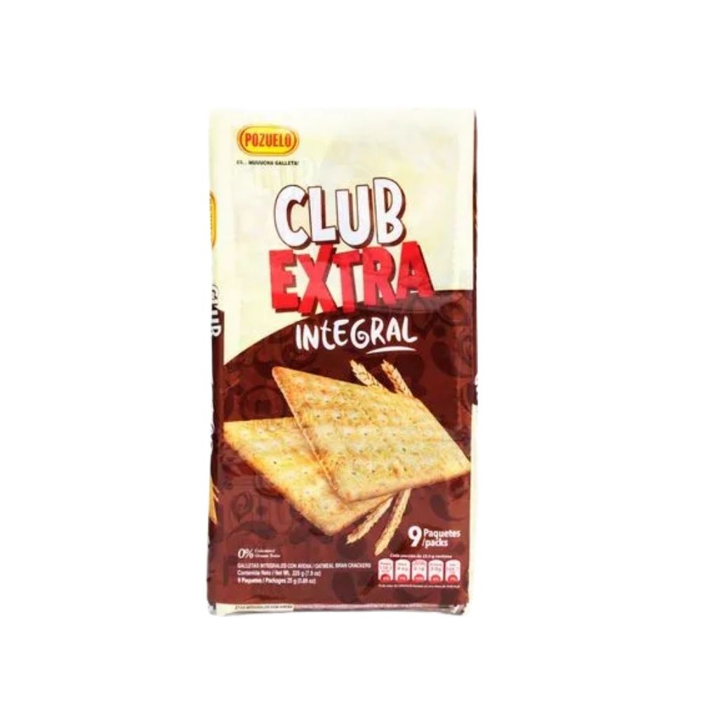GALLETA INTEGRAL 9 PAQUETES POZUELO