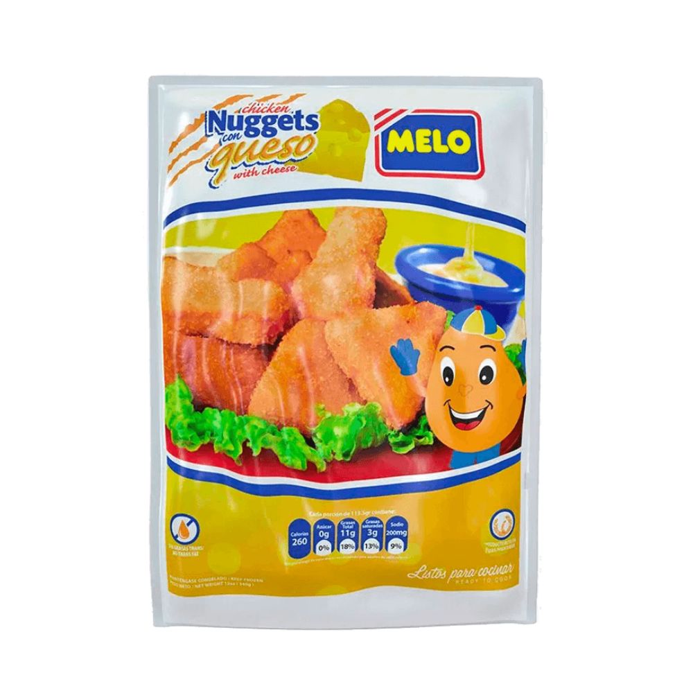 CHICKEN NUGGET'S CON QUESO 12 OZ MELO