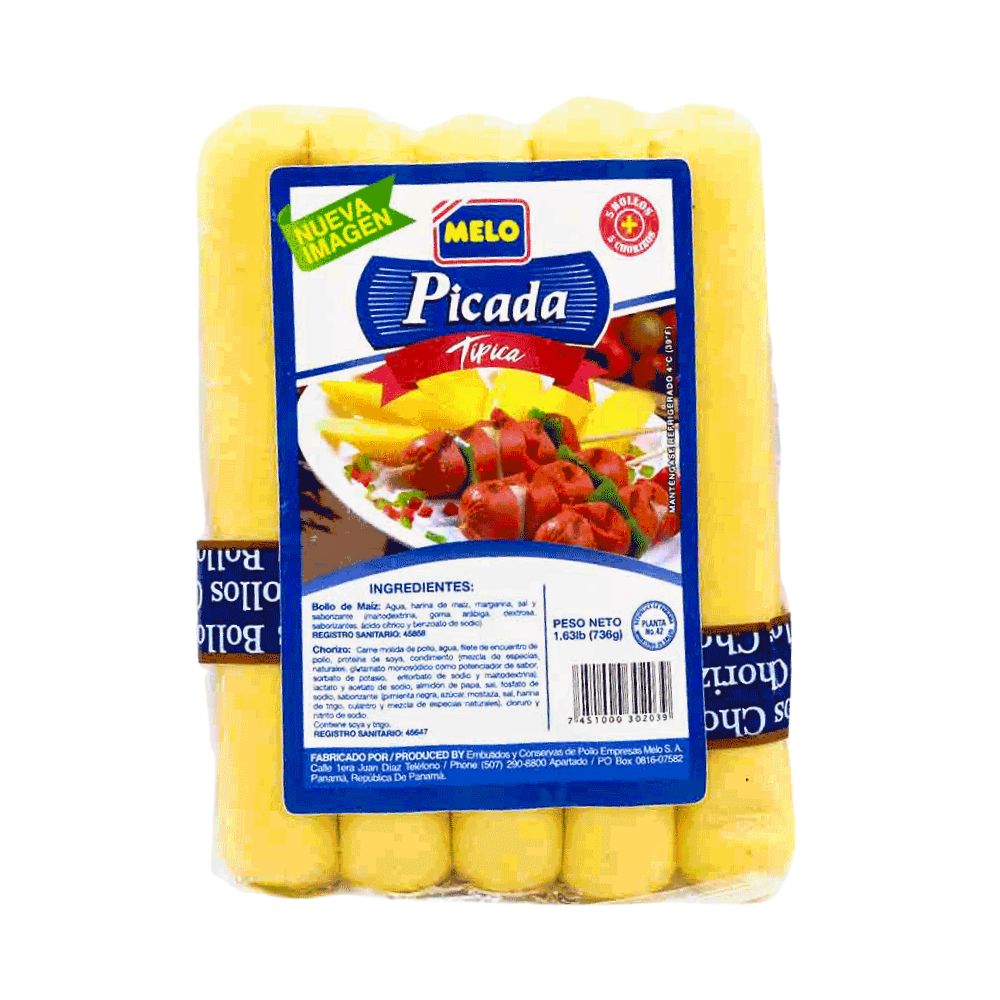 PICADA TIPICA BOLLO+CHORIZO 1.630 LB MELO