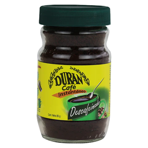 CAFE INSTANTANEO DESCAFEINADO MEDIANO DURAN