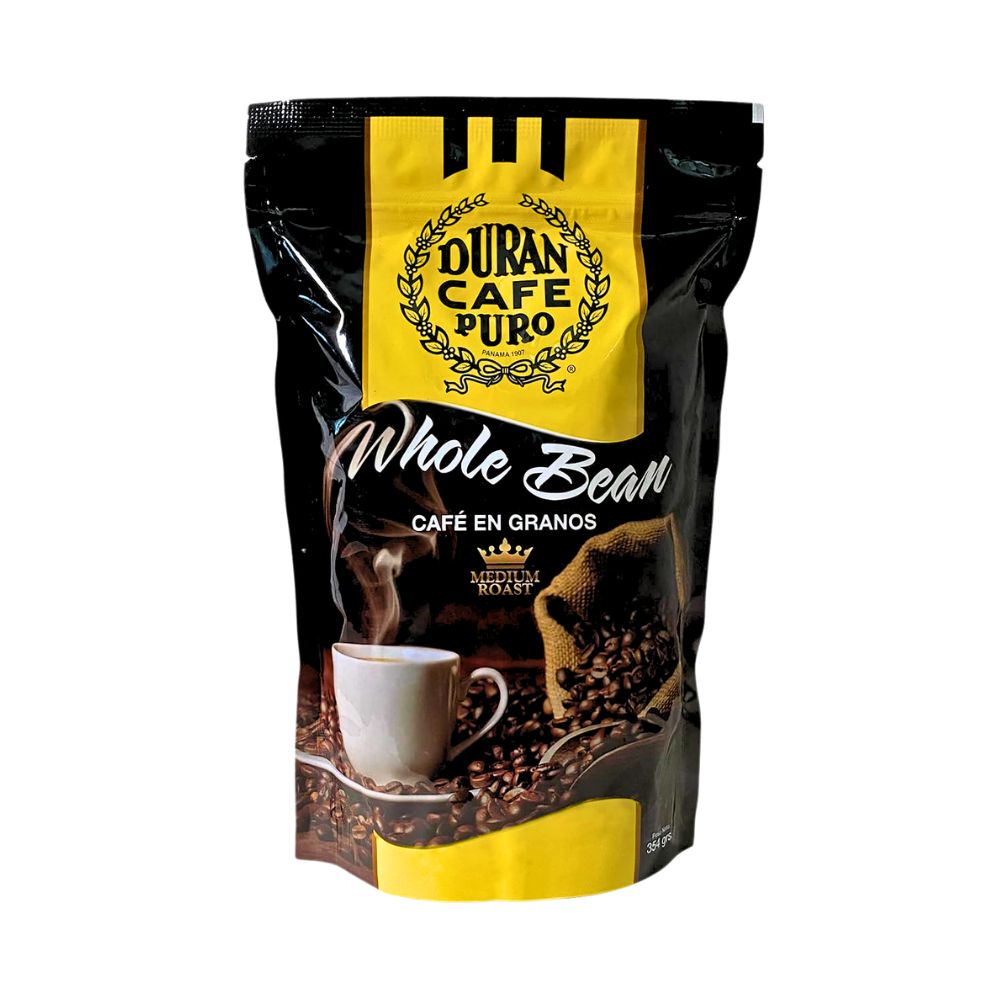 CAFÉ TOSTADO EN GRANO WHOLE BEAN 354 GR DURAN