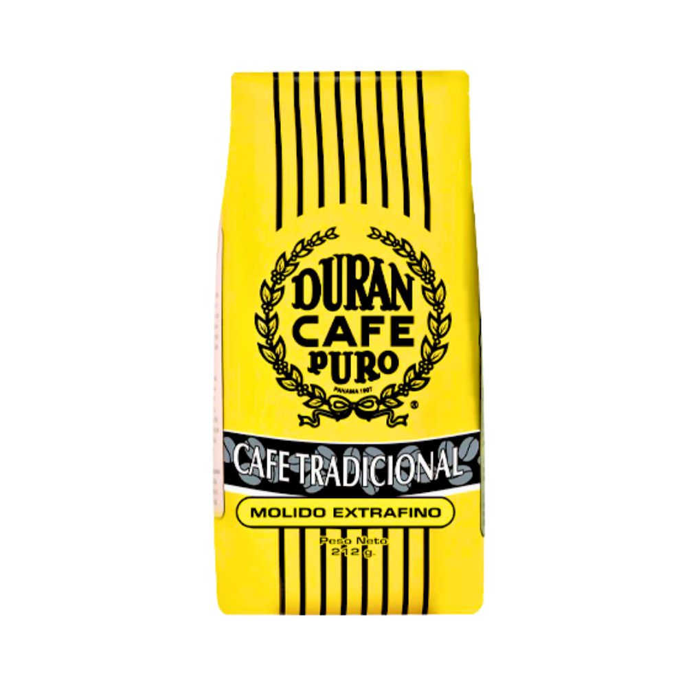 CAFE TRADICIONAL MOLIDO EXTRAFINO 212 GR DURAN