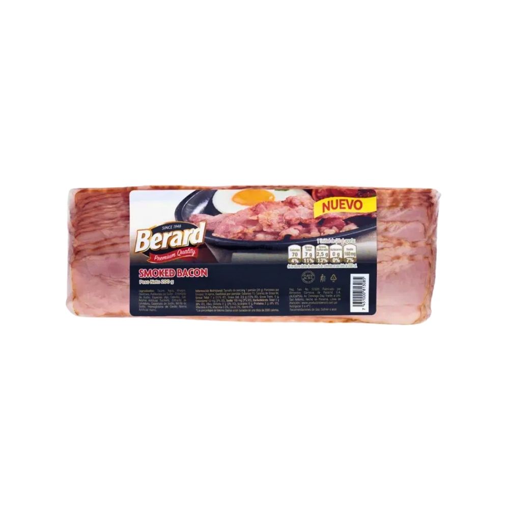 BACON AHUMADO 200 GR BERARD