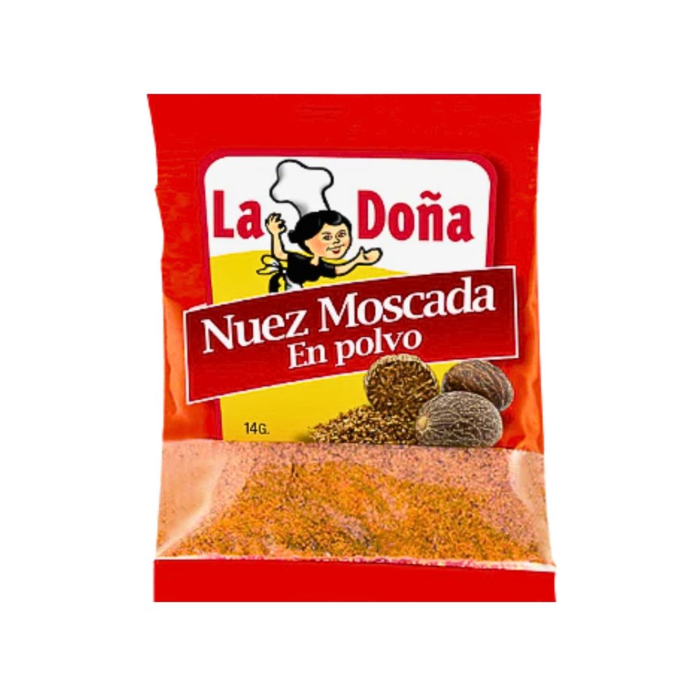 NUEZ MOSCADA MOLIDA 14 GR LA DOÑA