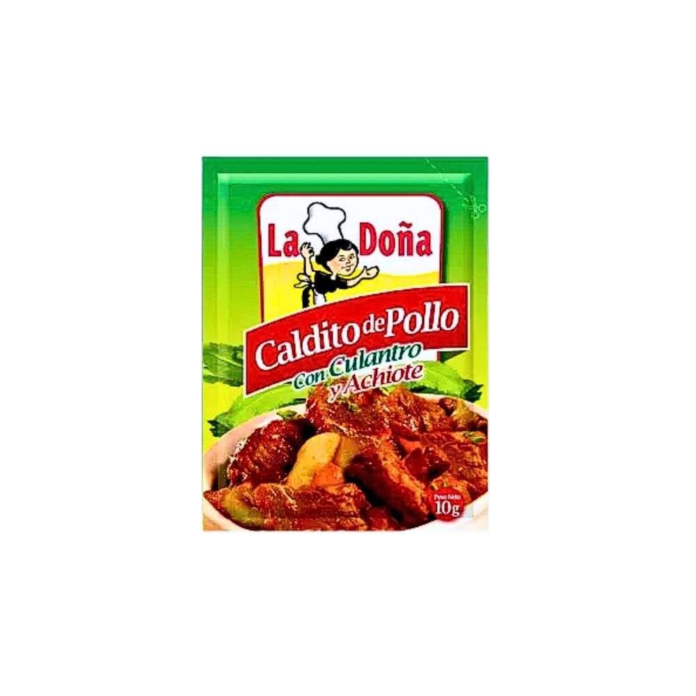 CALDITO DE POLLO CON CULANTRO Y ACHIOTE 5 UNI LA DOÑA