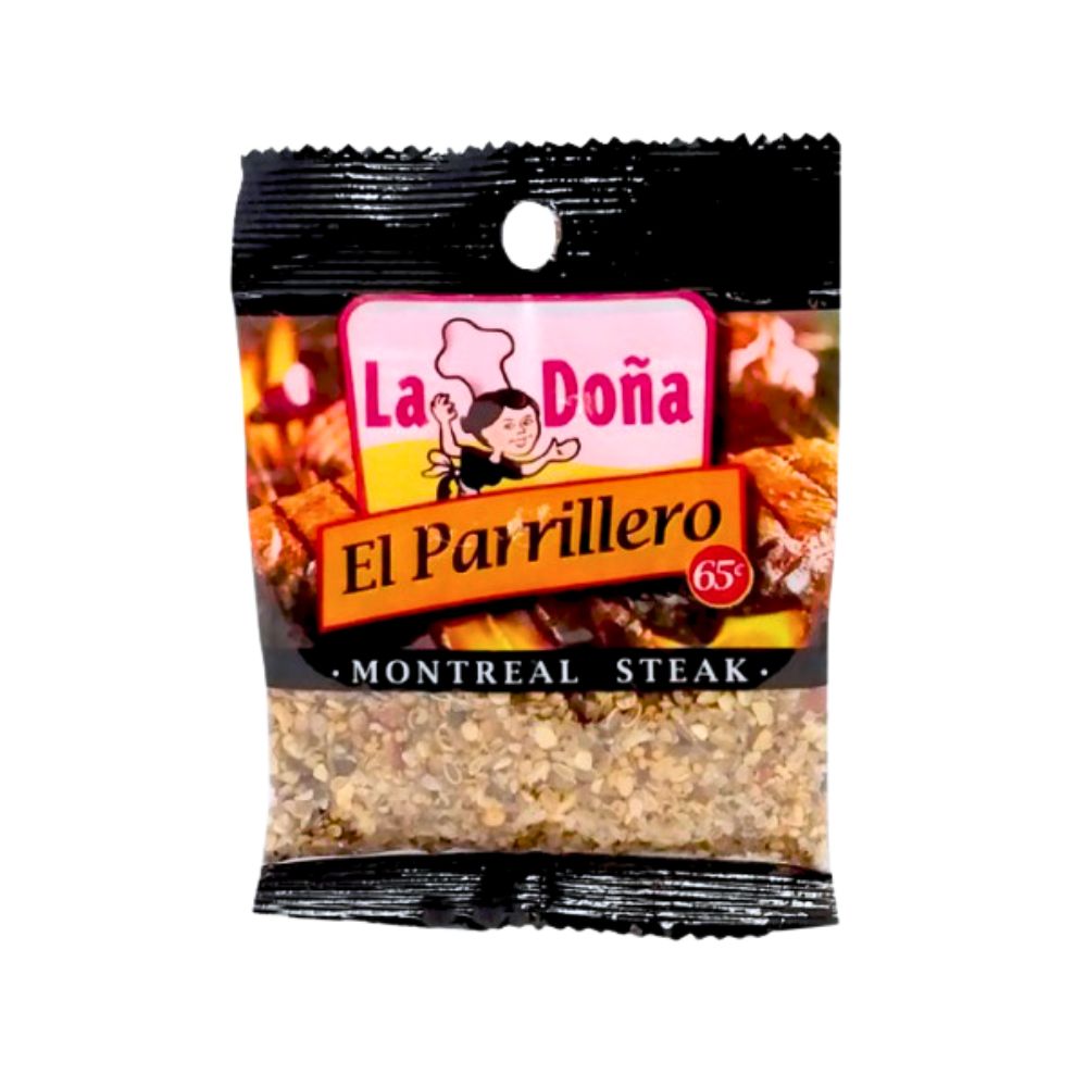 SAZONADOR EL PARRILLERO MONTREAL STEAK 25 GR LA DOÑA
