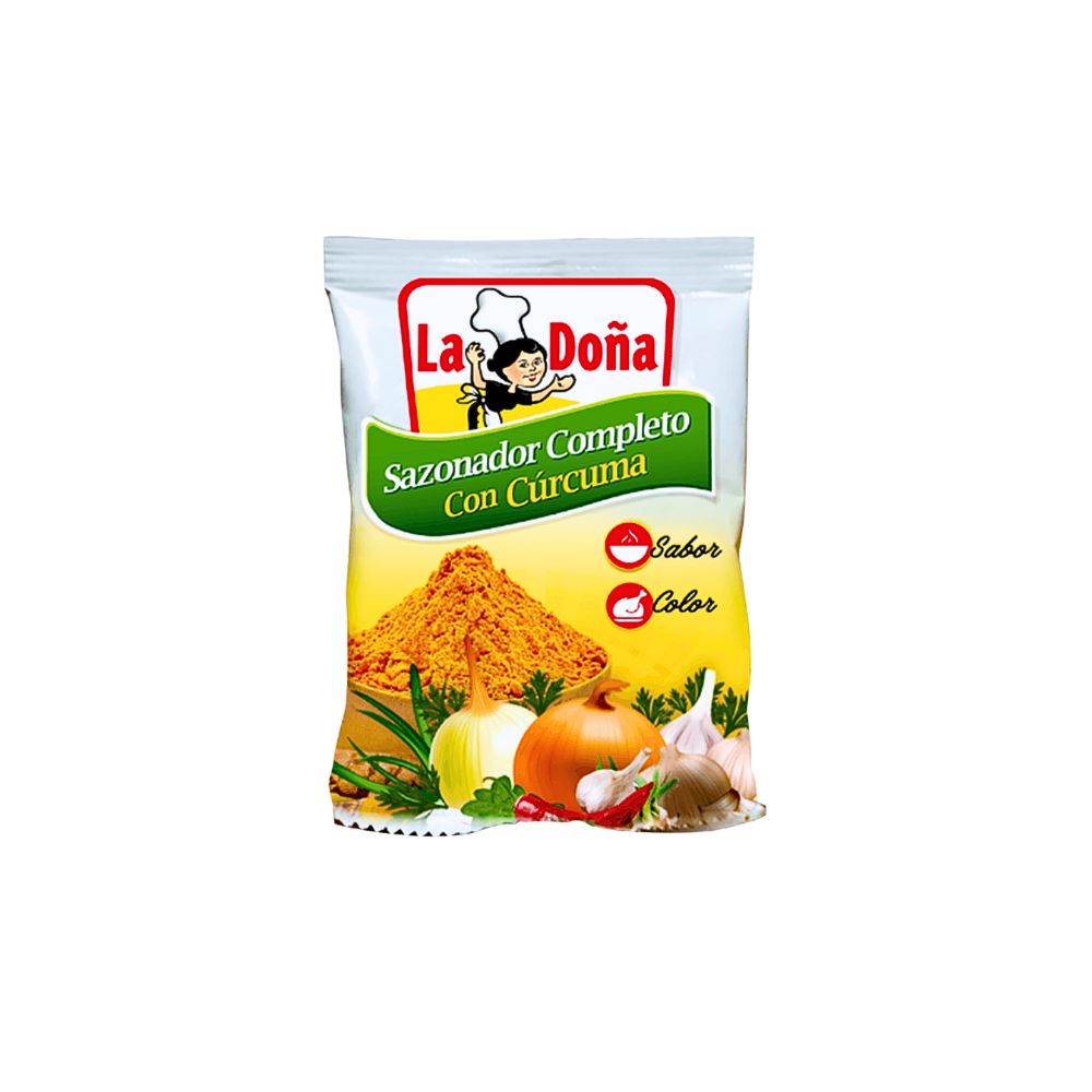 SAZONADOR COMPLETO CON CURCUMA 5 UNI LA DOÑA