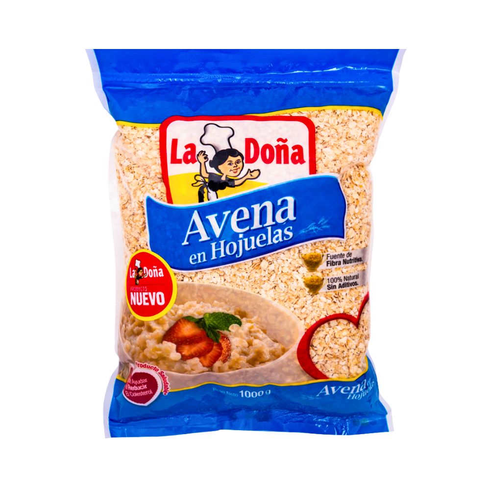 AVENA EN HOJUELAS 1000 GR LA DOÑA
