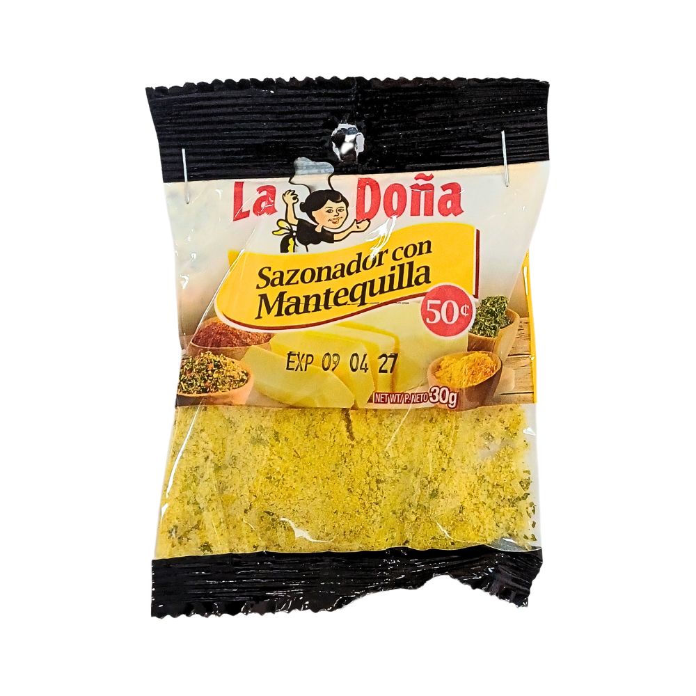 SAZONADOR CON MANTEQUILLA 30GR LA DOÑA