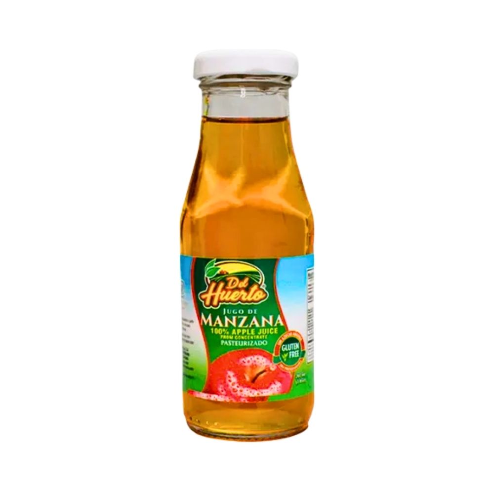 JUGO MANZANA 7OZ DEL HUERTO