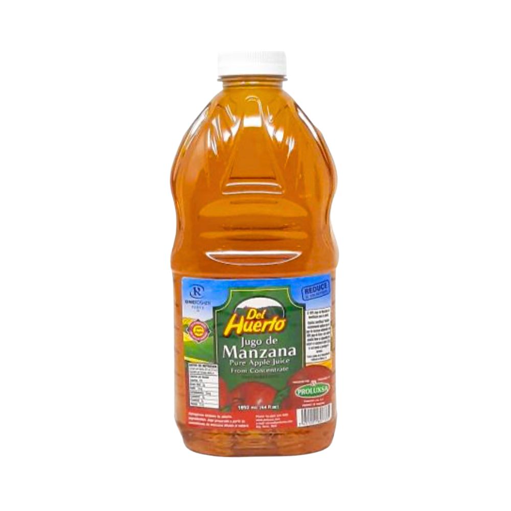 JUGO MANZANA 64OZ DEL HUERTO