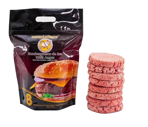 HAMBURGUESAS DE CARNE 8 UND FORTUNATO MANGRAVITA