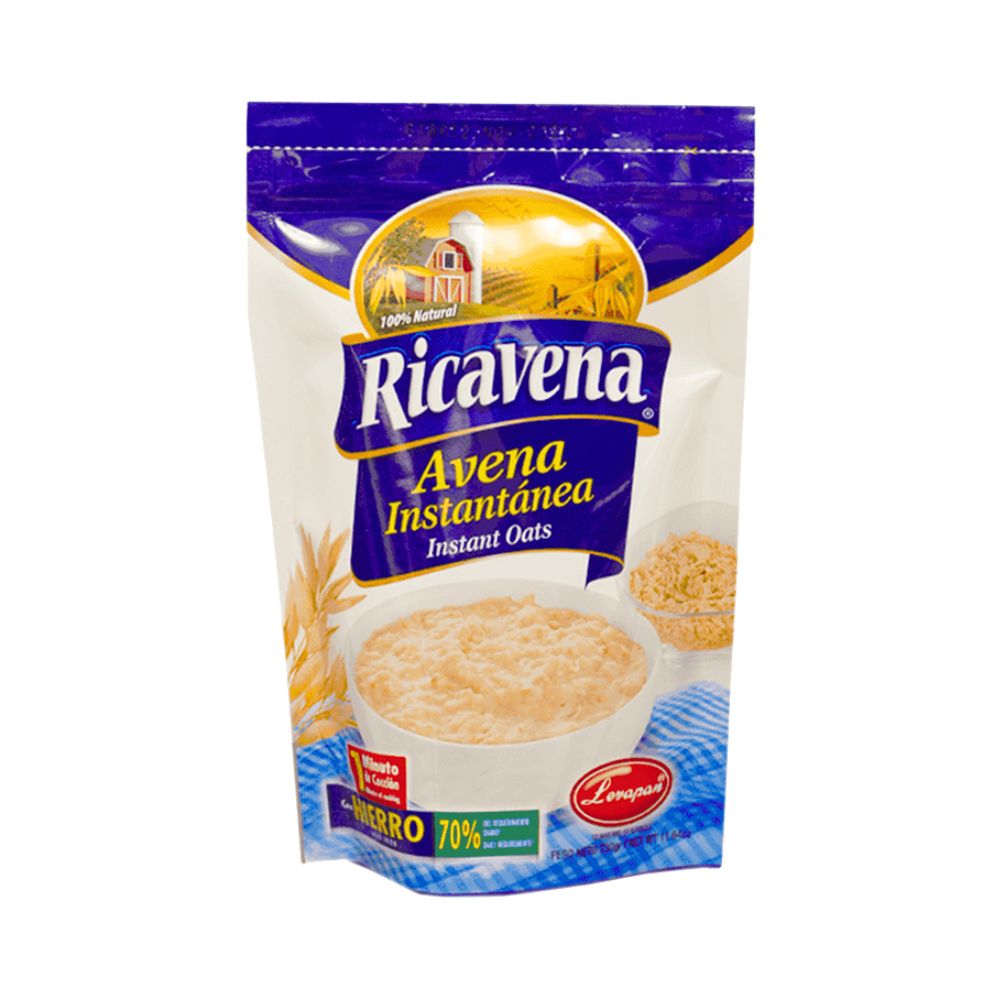 AVENA INSTANTANEA CON HIERRO 330GR RICAVENA