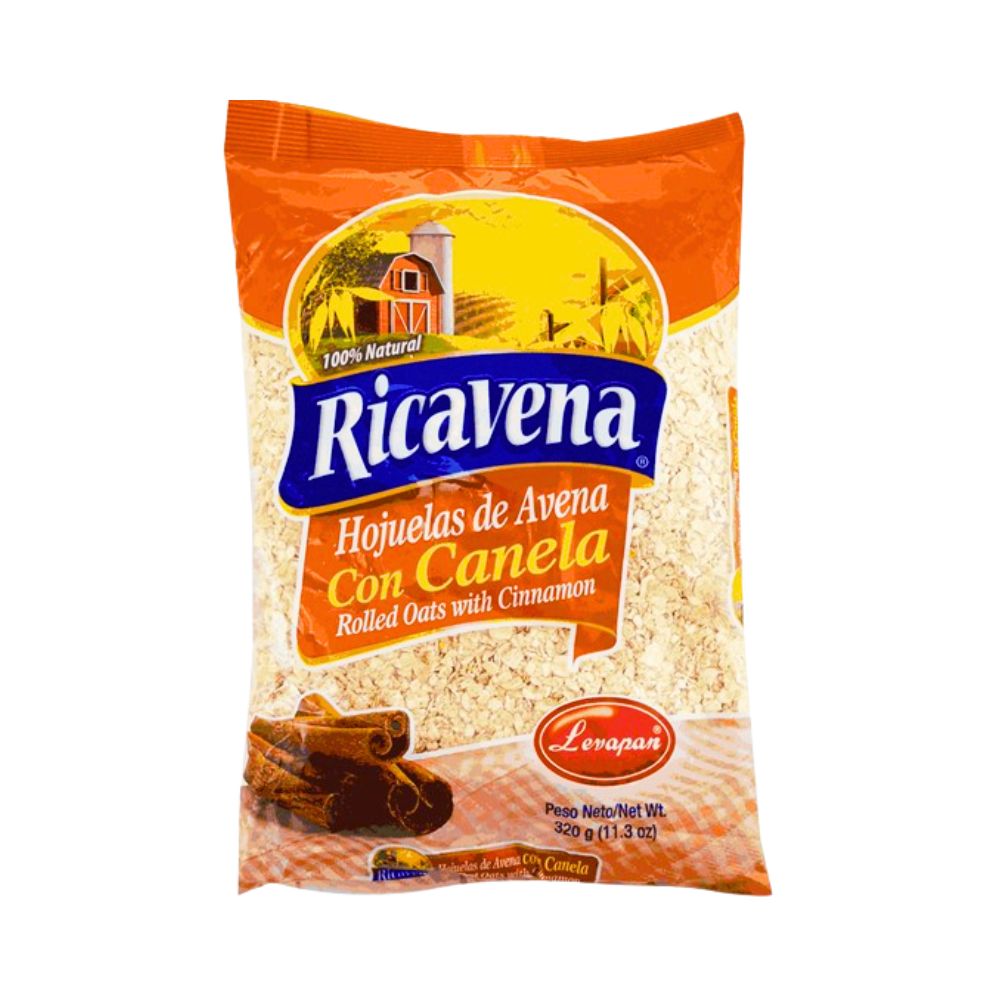 AVENA HOJUELAS CON CANELA 330GR RICAVENA