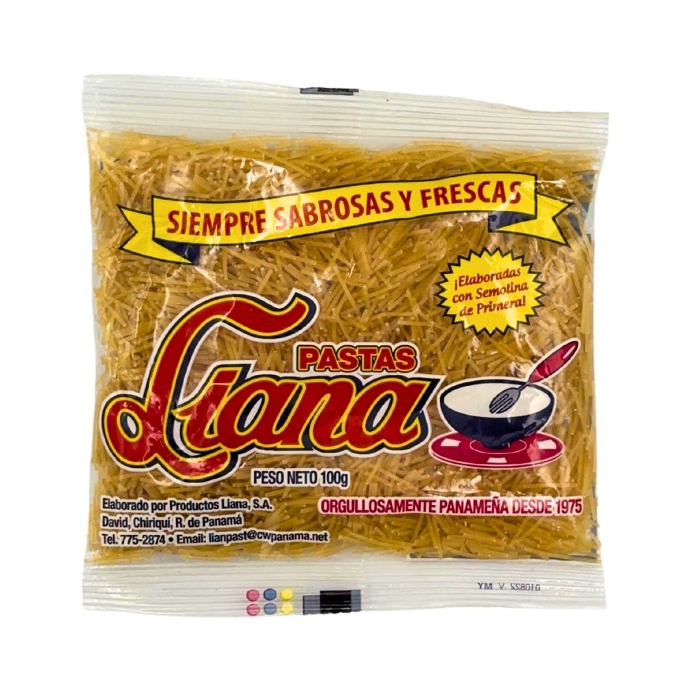 FIDEITOS EMPACADO 100 GR PASTAS LIANA