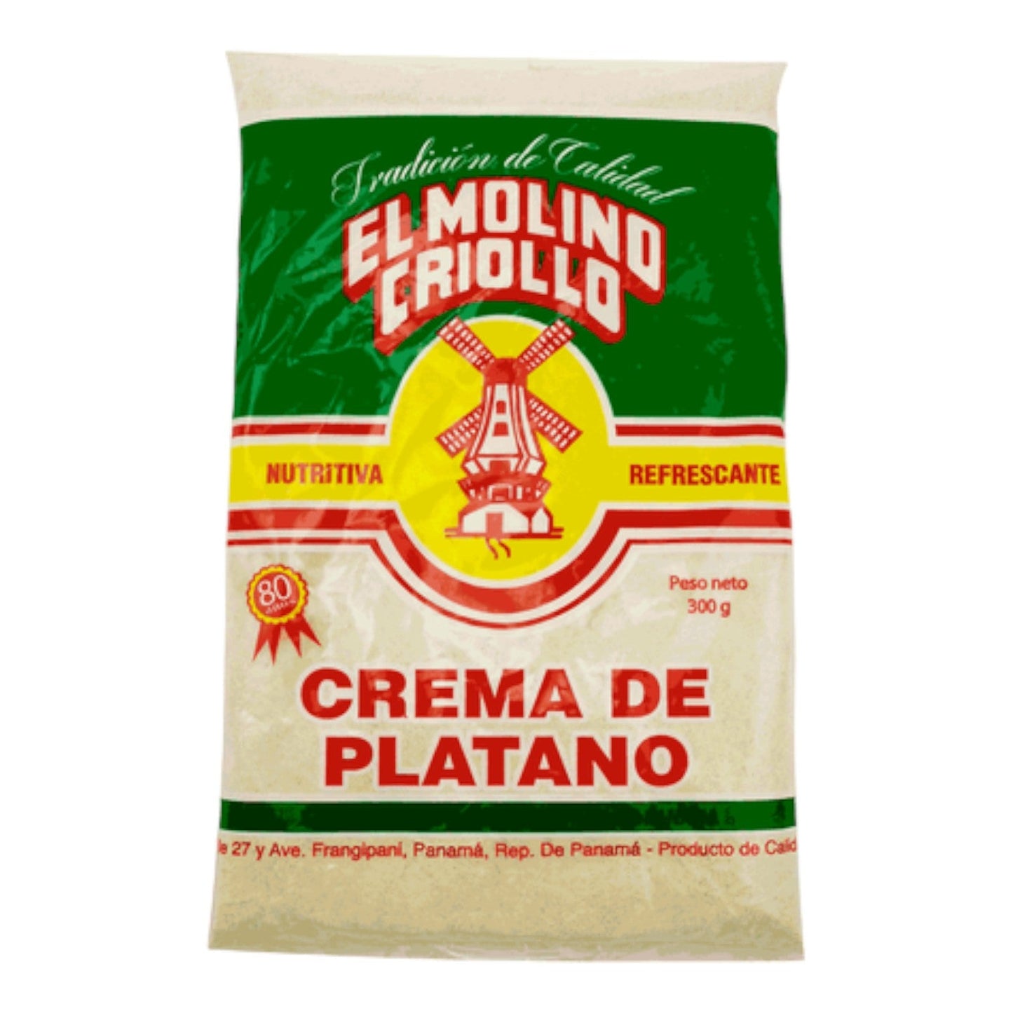 CREMA DE PLATANO 300 GR MOLINO CRIOLLO
