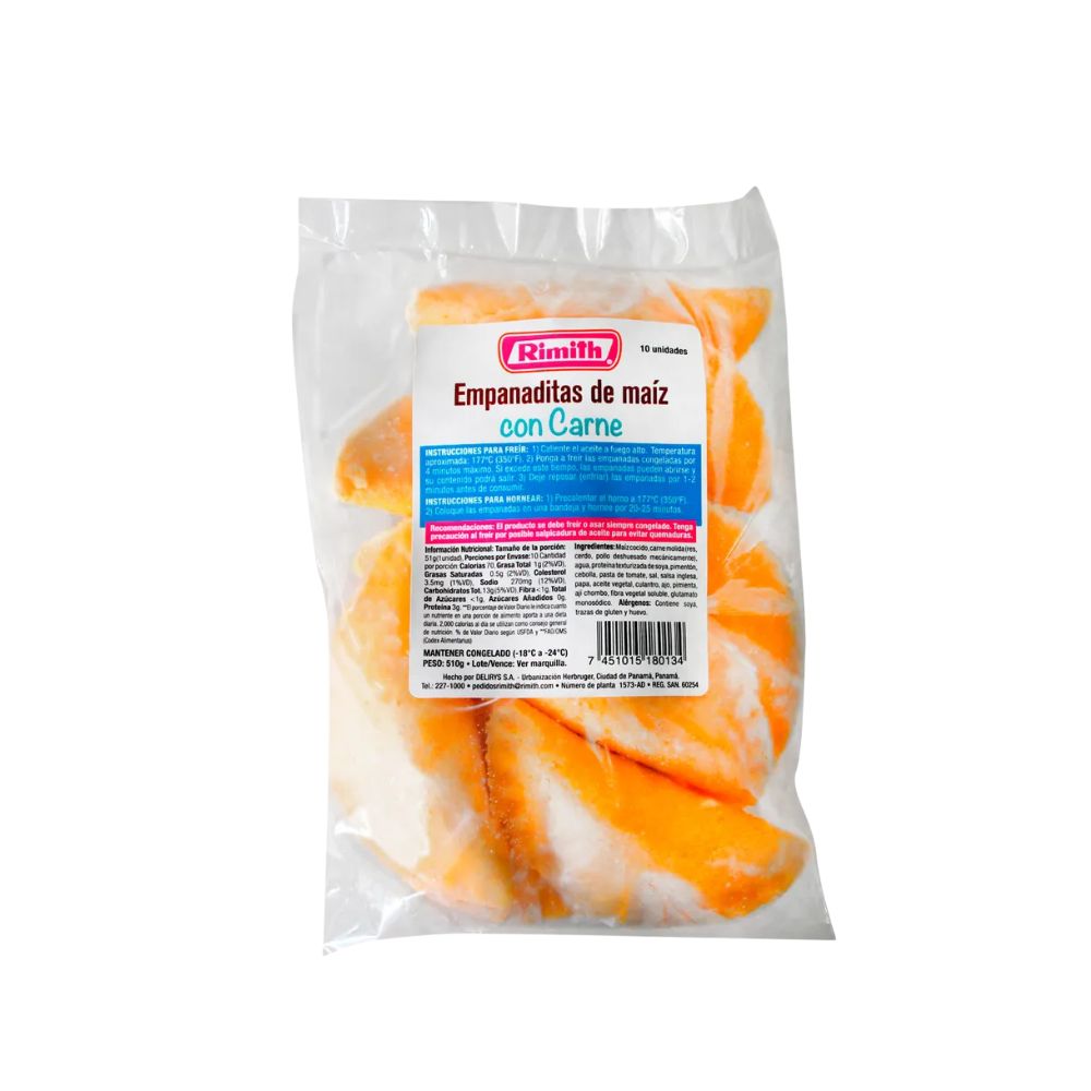 EMPANADITAS DE CARNE 510 GR RIMITH