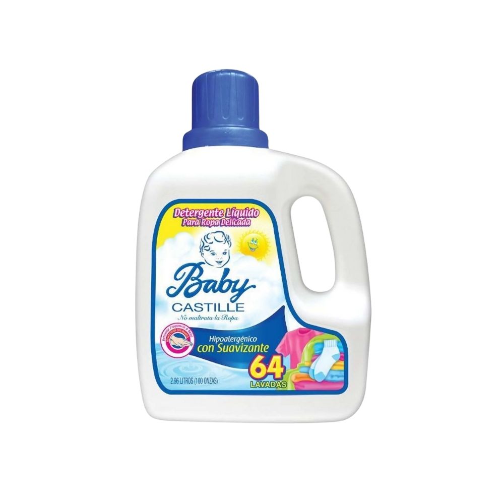 Detergente Baby Castilla 100oz, listo para entrega a domicilio en Boquete y David .