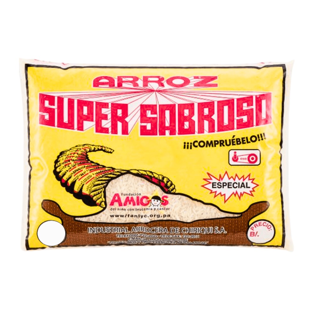 ARROZ SUPER SABROSO 4 LBS SUPER SABROSO