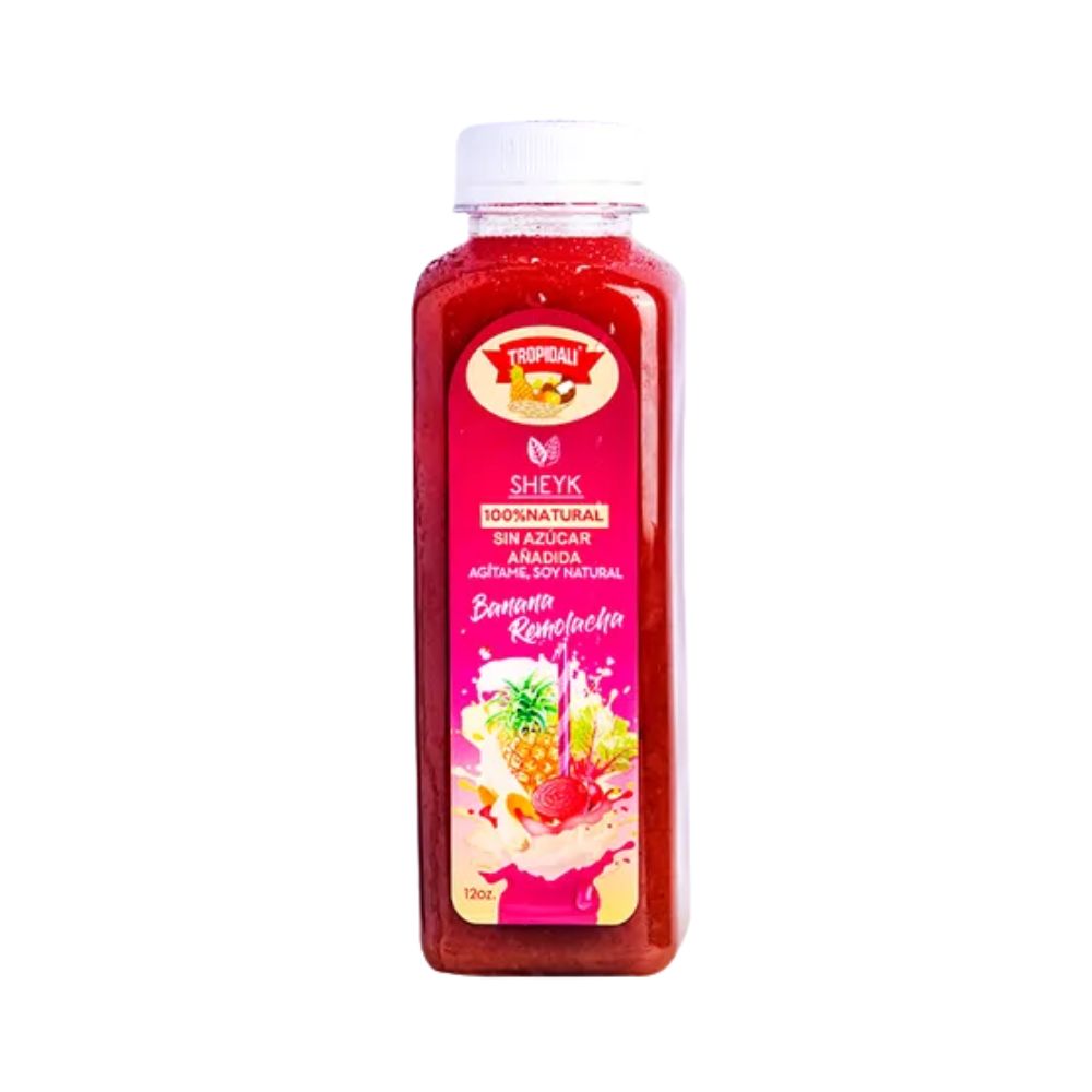 JUGO DE BANANA REMOLACHA 390ML TROPIDALI