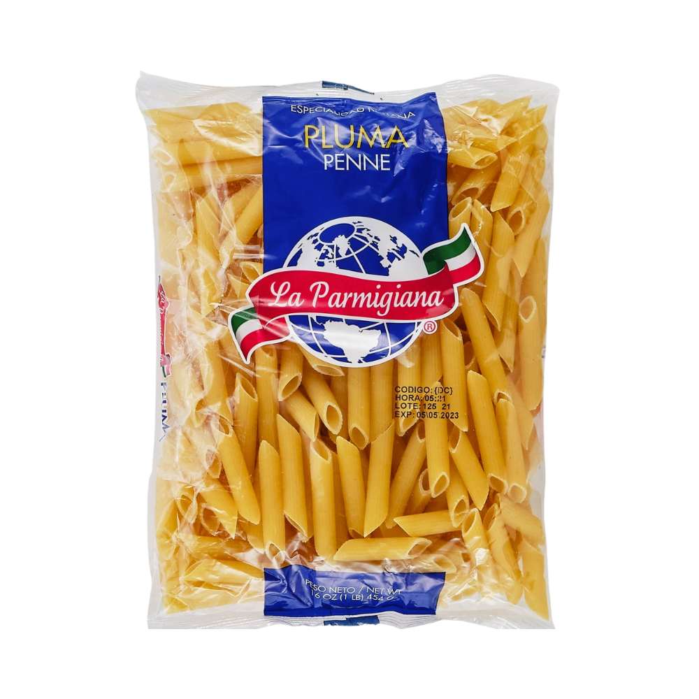 PLUMA 1LB PASTA CORTA 454GR LA PARMIGIANA