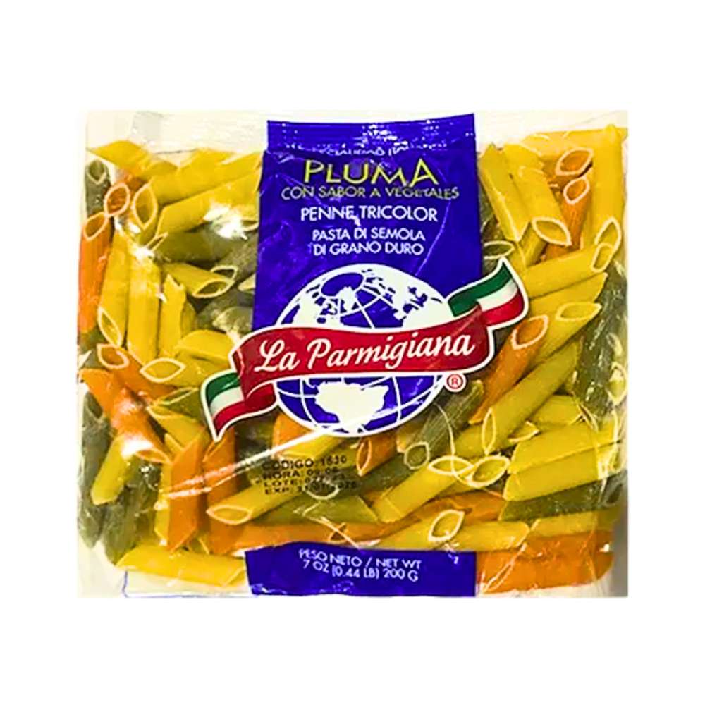 PASTAS PLUMAS CON VEGETALES 200GR LA PARMIGIANA