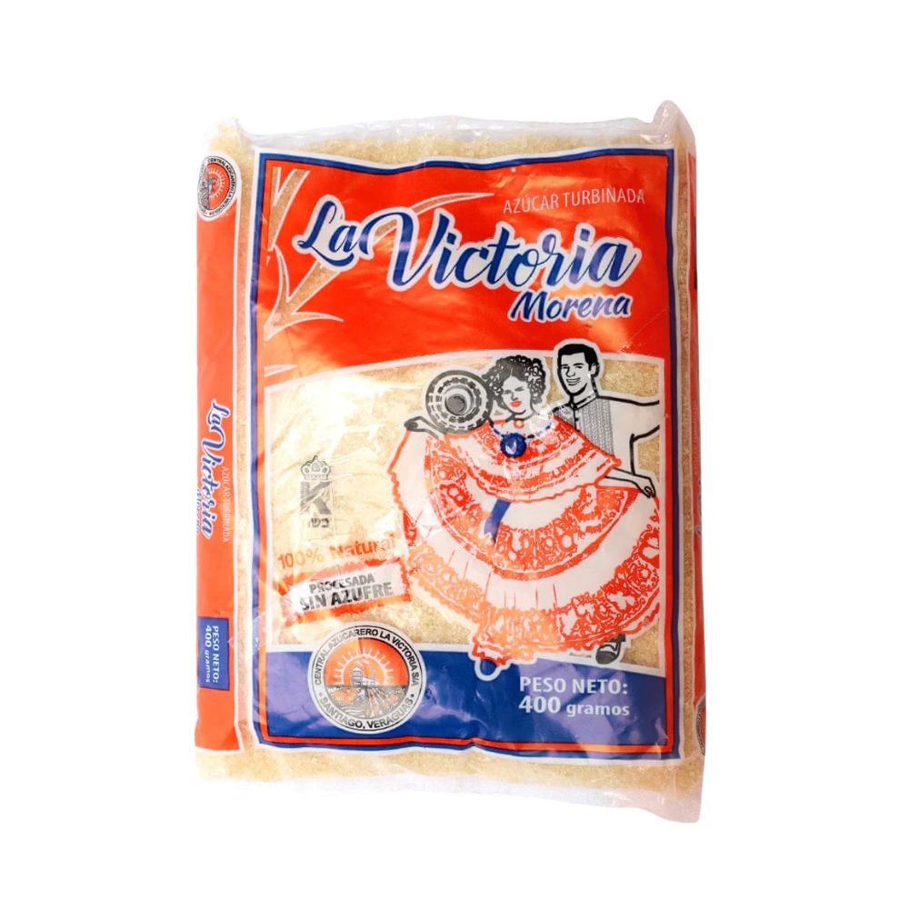 AZUCAR TURBINADA 400 GR LA VICTORIA