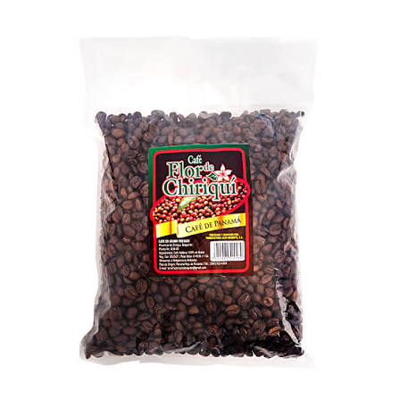 CAFE EN GRANO TOSTADO 454 GR FLOR DE CHIRIQUI