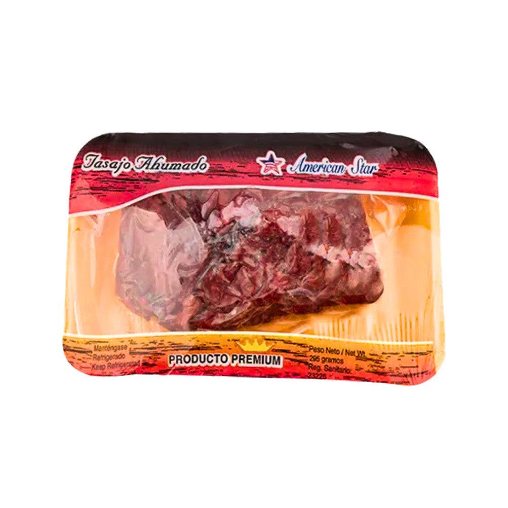 TASAJO AHUMADO BANDEJA 265 GR AMERICAN STAR