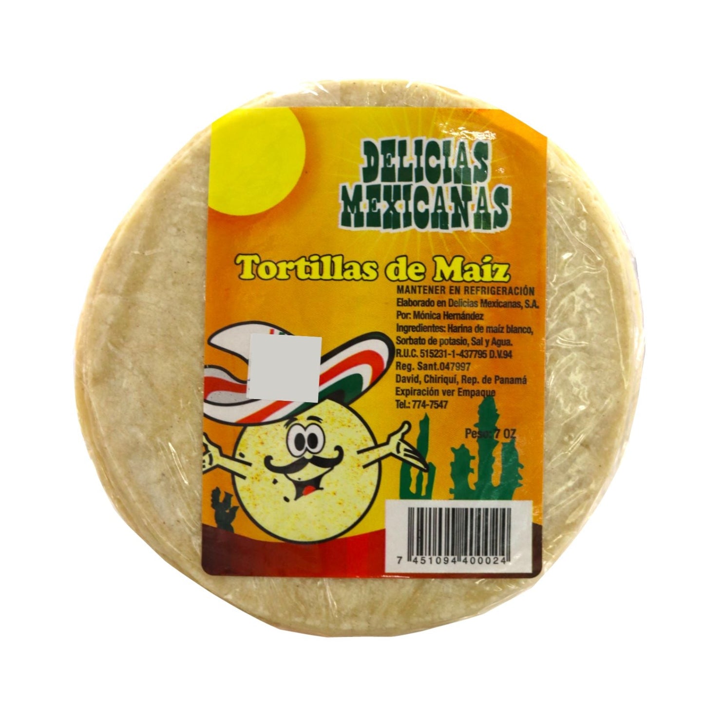 TORTILLAS DE MAIZ DELICIAS MEXICANAS