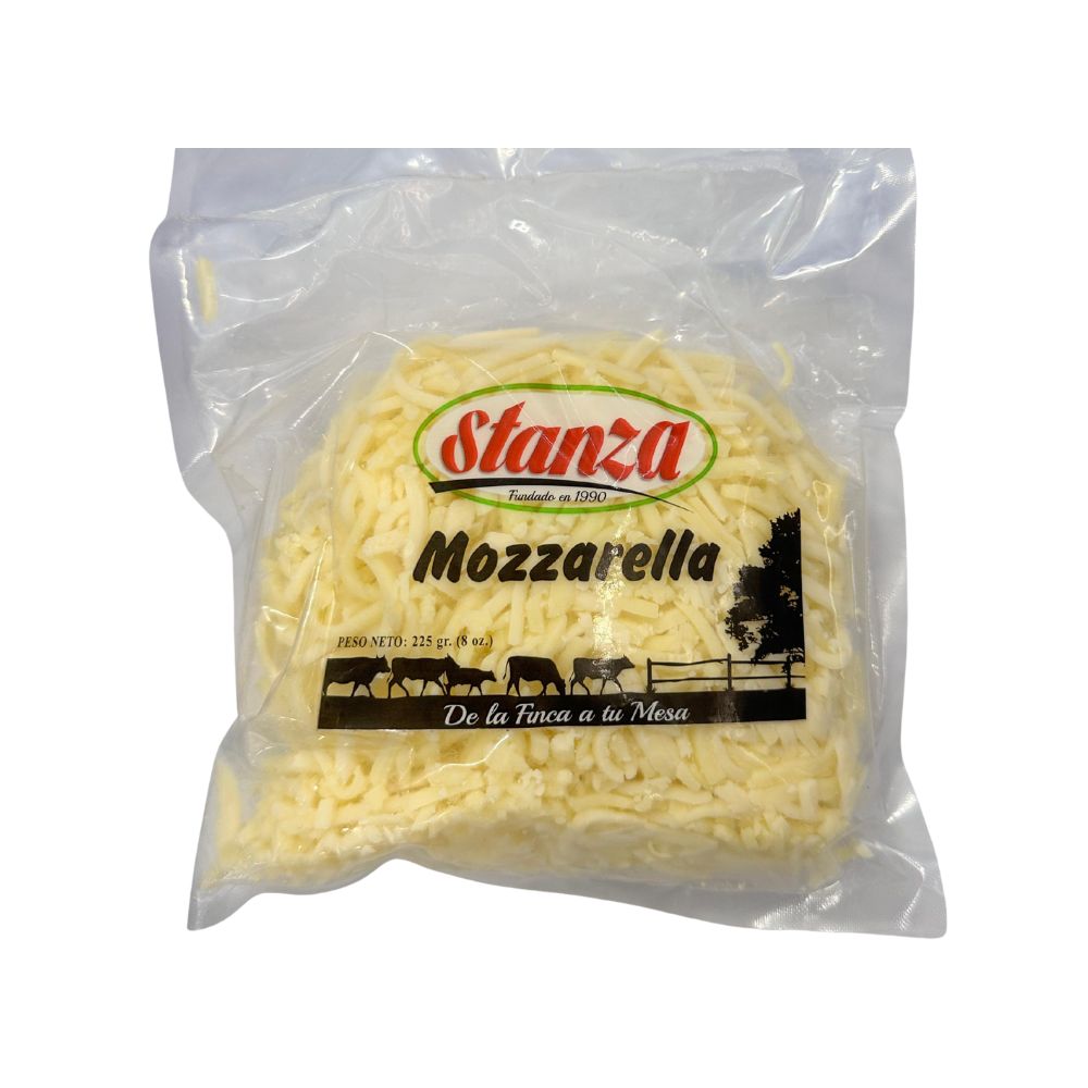 QUESO MOZZARELLA RAYADO 8 OZ STANZA