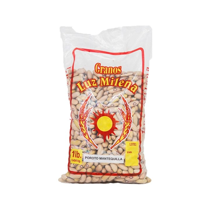 POROTOS DE MANTEQUILLA PQT 454GR - GRANOS LUZ MILENA