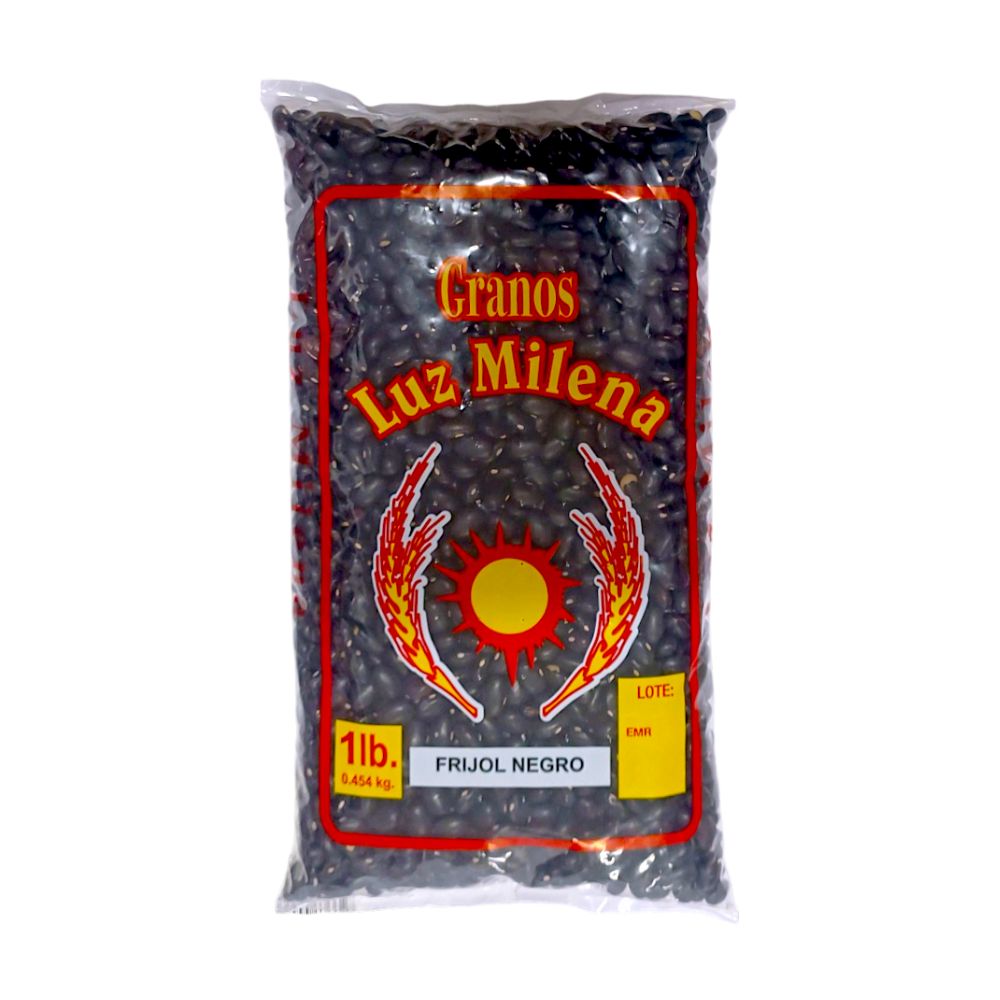 FRIJOL NEGRO 1 LB GRANOS LUZ MILENA