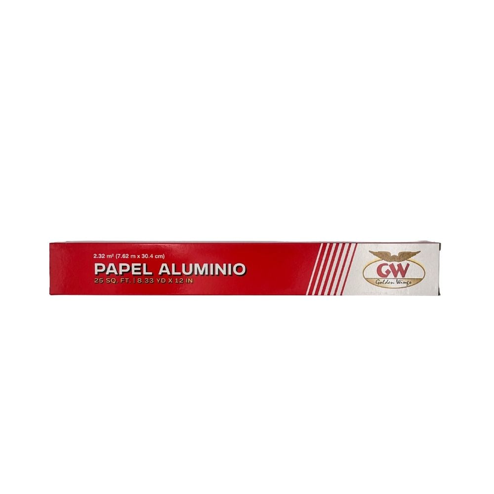 PAPEL ALUMINIO 25 PIES GOLDEN WINGS