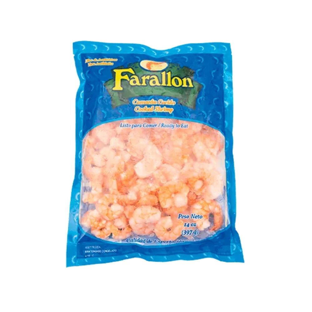 CAMARON COCIDO PELADO 397 GR FARALLON