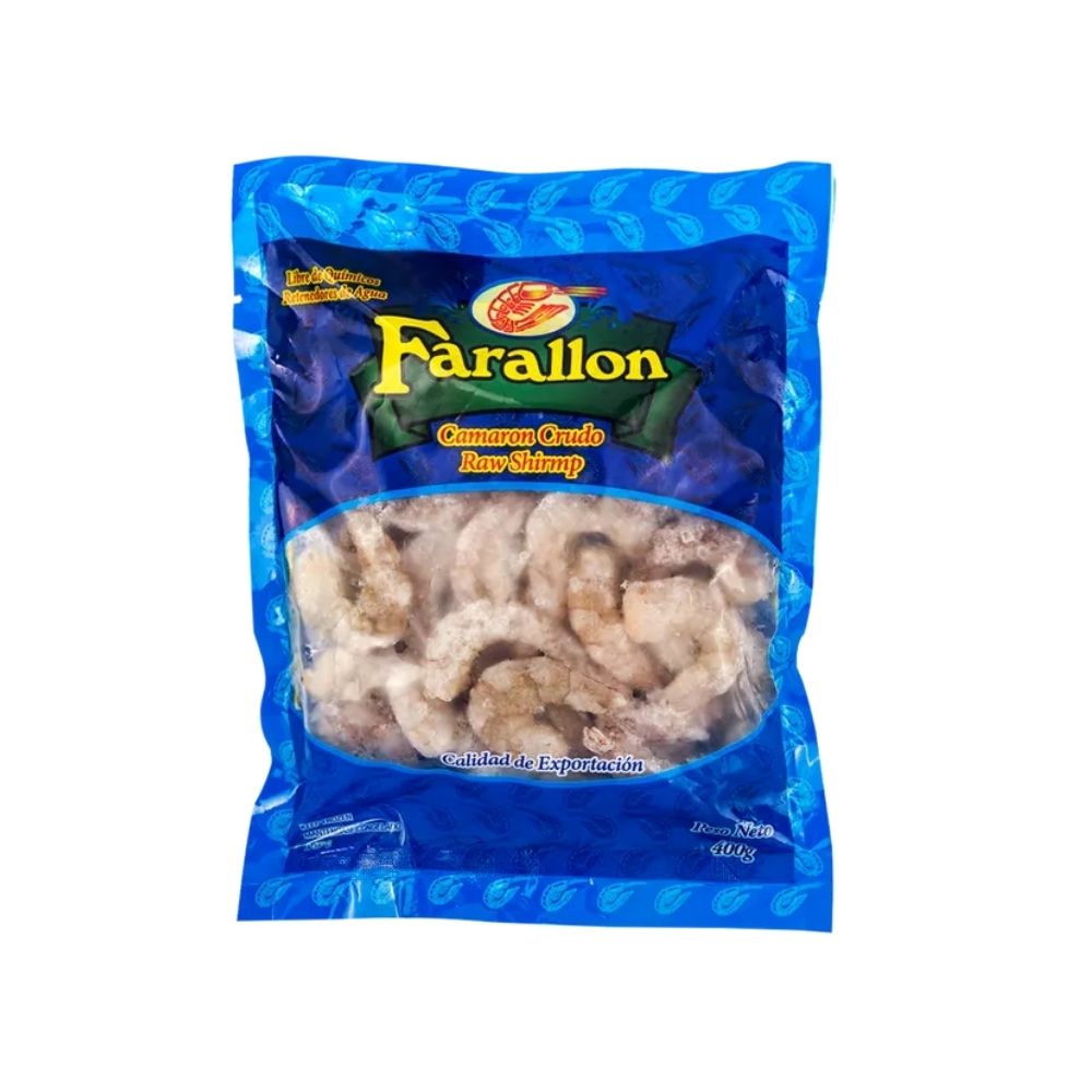 CAMARON CRUDO PELADO 397 GR FARALLON