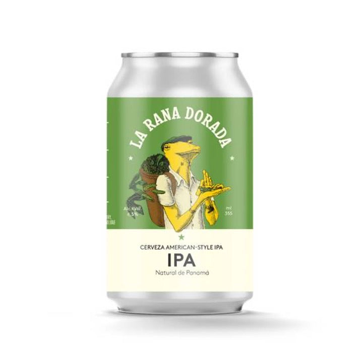 CERVEZA EST.AMERICANO IPA 355 ML LA RANA DORADA