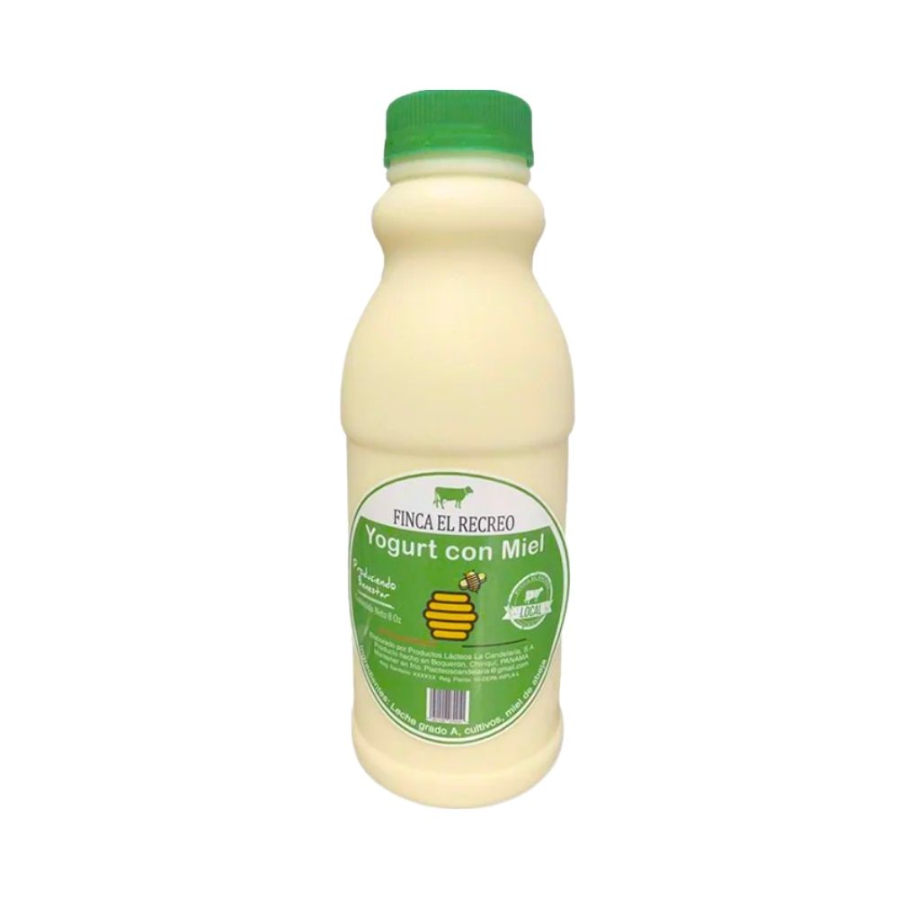 YOGURT CON MIEL 16 OZ FINCA EL RECREO